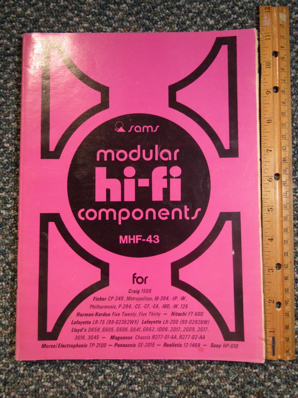 Sams Photofact Modular HI-FI Series MHF-43 ~ Nov. 1978~Sony Harman-Kardon Fisher