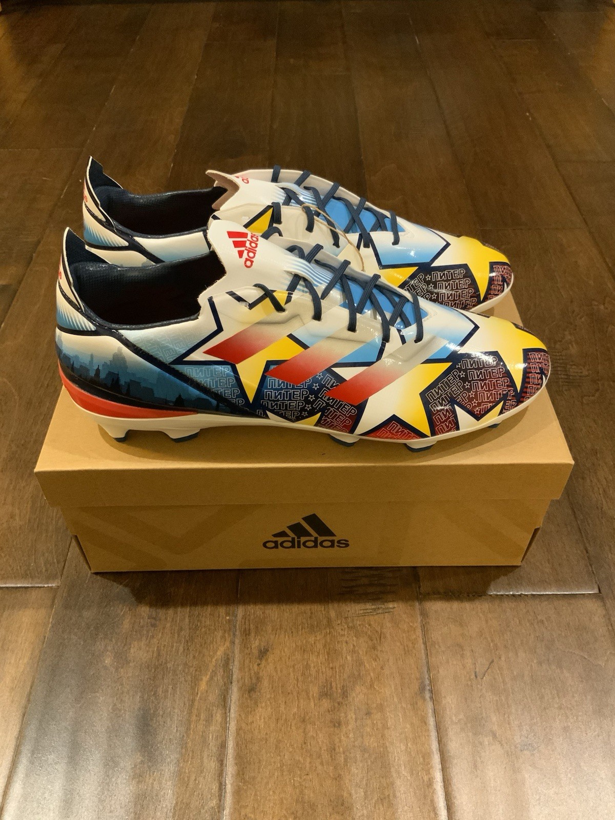 Adidas Gamemode FG Men’s Soccer Cleats Shoes Size 9.5 UEFA Champions League