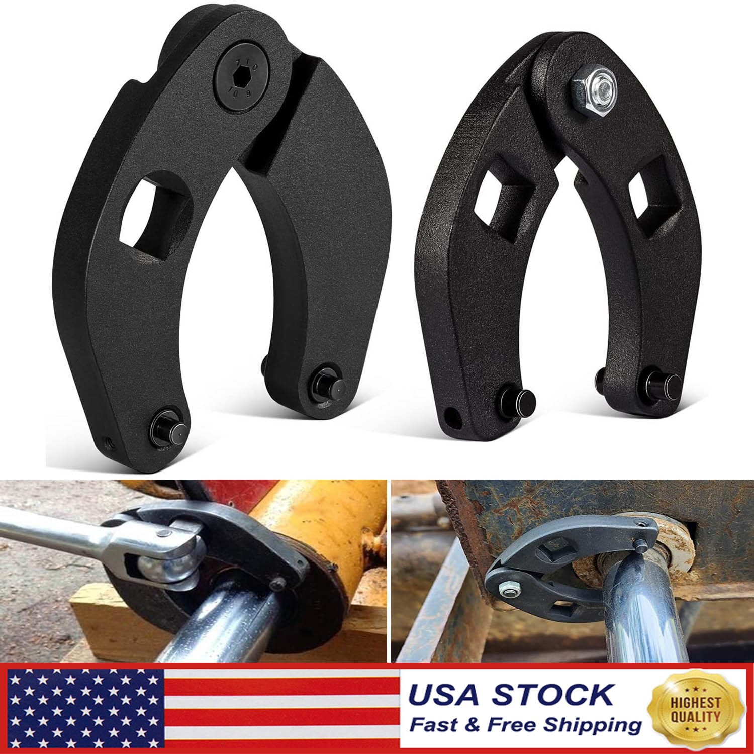 7463 Spanner Tool Set For Hydraulic Cylinders & 1266 Adjustable Gland Nut Wrench