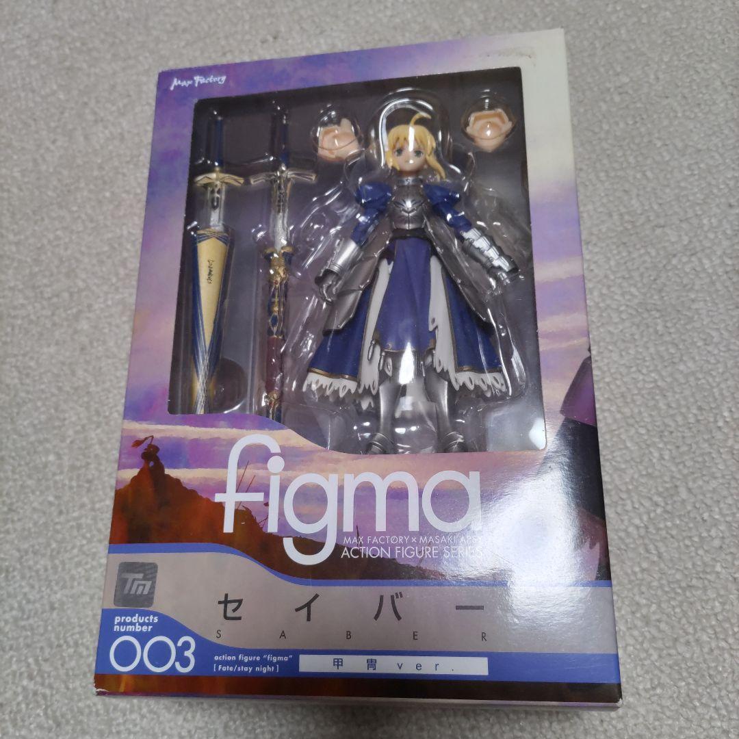 Fate/Stay Night Saber Armor ver. Figma Action Figure 003 Max Factory Japan Toy