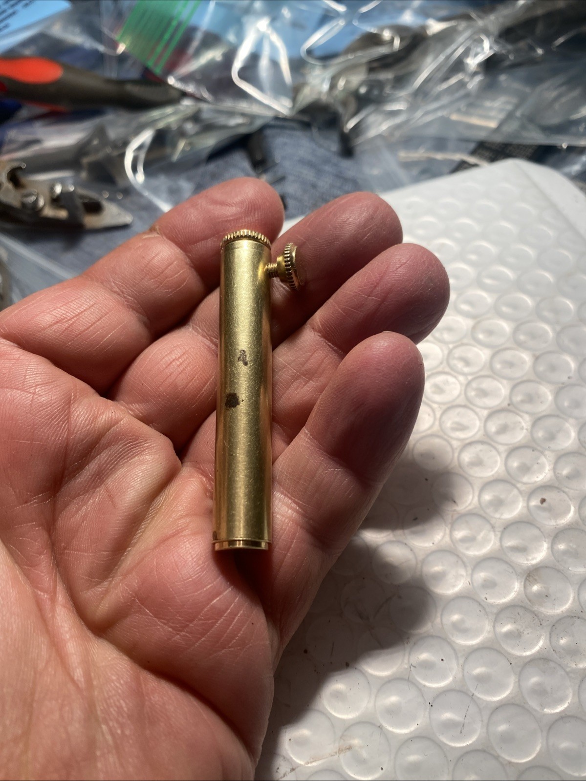 CVA Brass Pistol Powder Measured