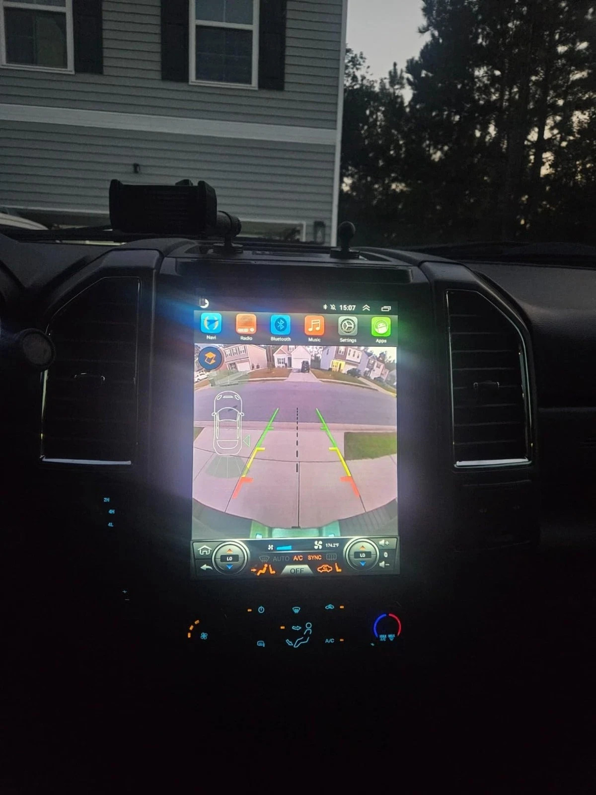 12.1inch Screen Touch For Ford F150 250 2016 -2021  Car Radio Tesla Style GPS
