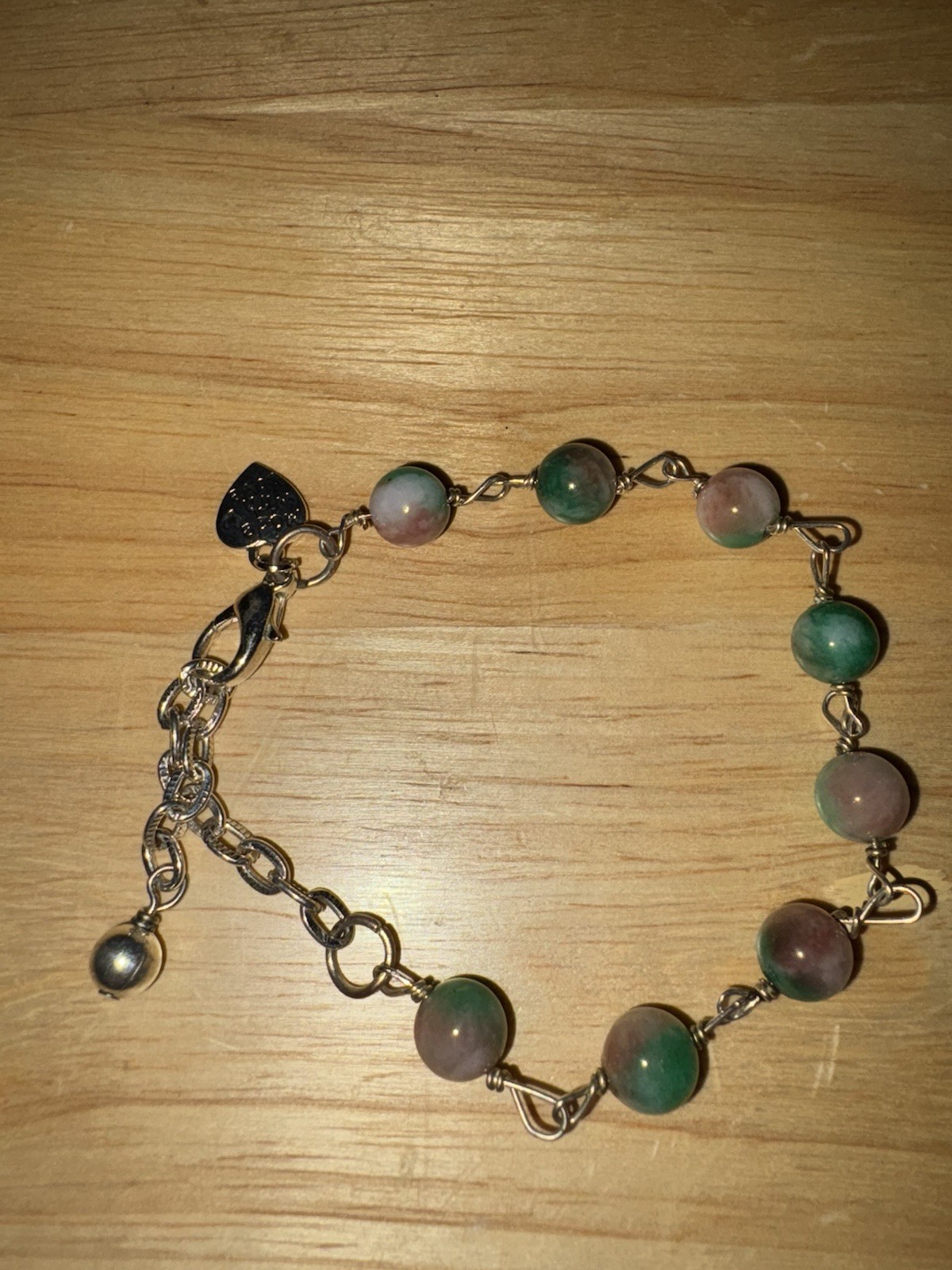 Adjustable Candy Jade Bracelet By Tessa’s TreasuresLLC