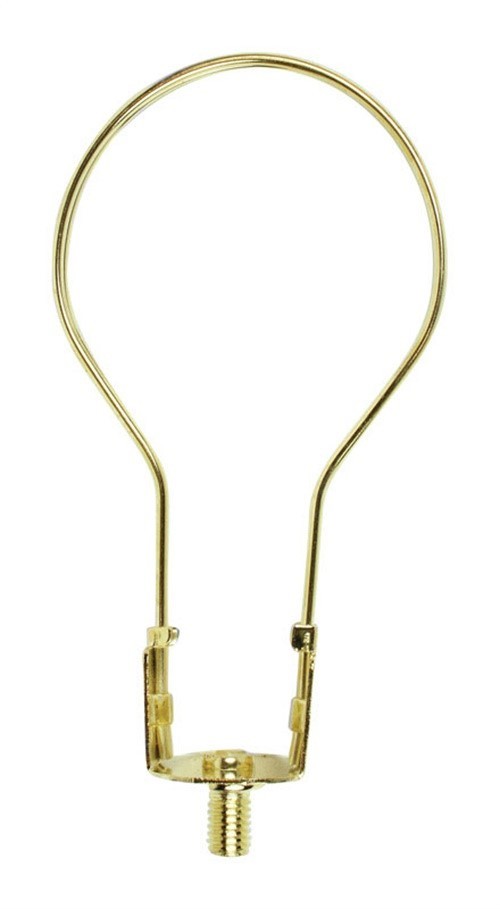 Jandorf 60120 Brass Finish Lamp Shade Adapter for Type-A Bulbs