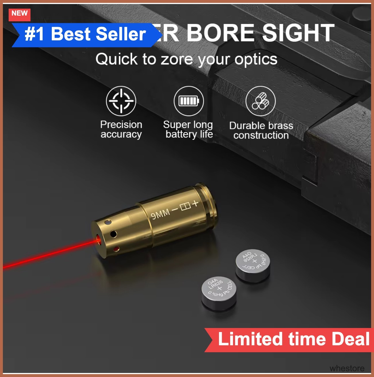 Red Light Calibrator 9mm Professional Short Term Calibration Tool