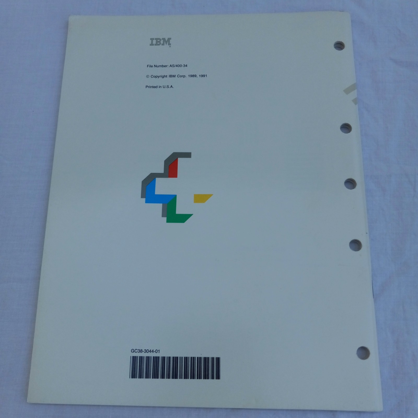 1991 2nd Ed IBM SAA ImagePlus GENERAL INFO MANUAL AS/400 Guide 64pg