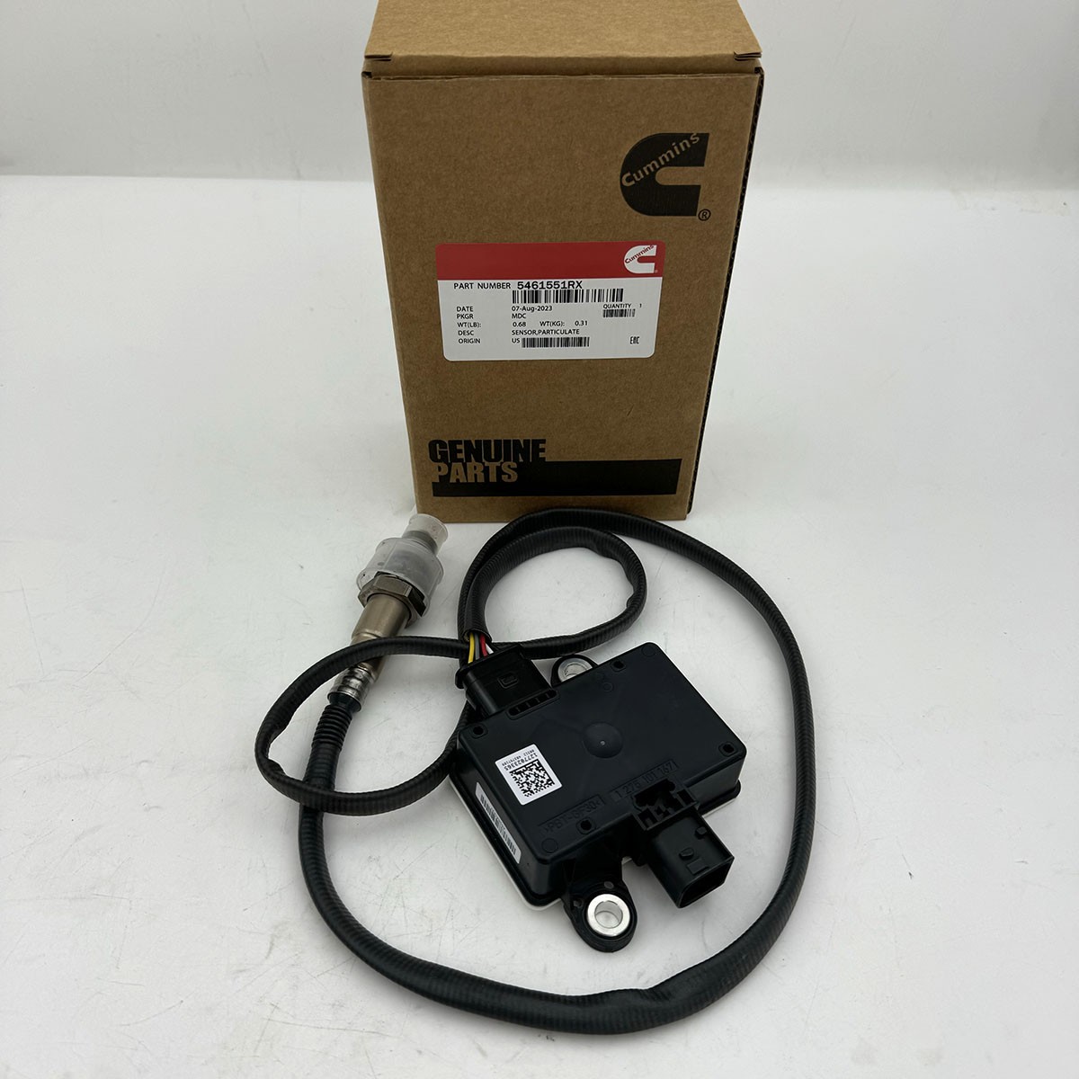 5461551RX Exhaust Particulate Sensor for Cummins ISB/QSB 6.7L Diesel 5461551
