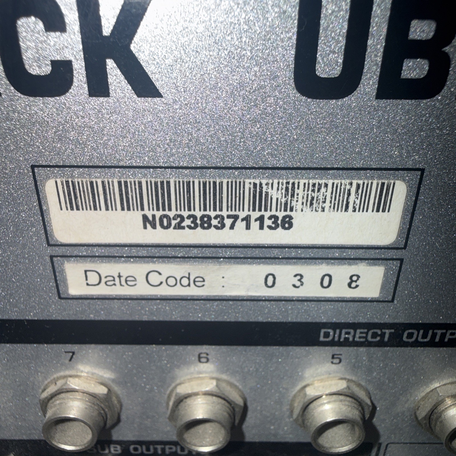 Behringer Eurorack UB2442FX-PRO 24 Input / Line Mixer 24 Bit Multi-FX Processor