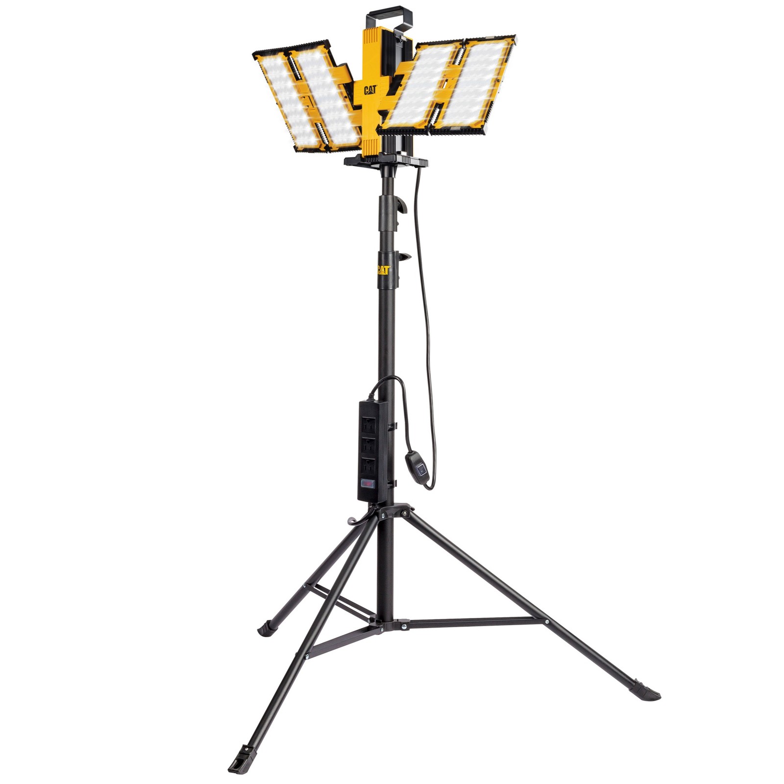 Cat 10000 Lumens 4 Panel Work Light with Tripod - 980886CWT