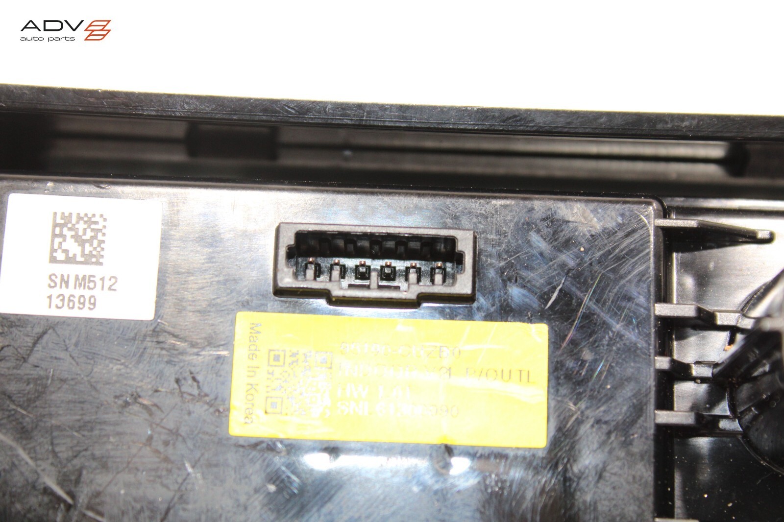2023 - 2025 GENESIS GV60 CENTER CONSOLE REAR BACK POWER OUTLET SOCKET OEM