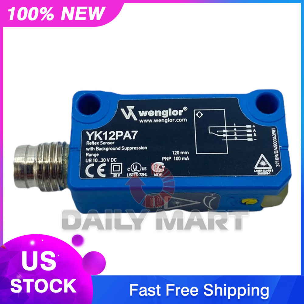 New In Box WENGLOR YK12PA7 Photoelectric Switch