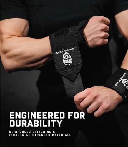 Professional Weightlifting Wrist Wraps 18" - Heavy Duty Support for Powerlifting