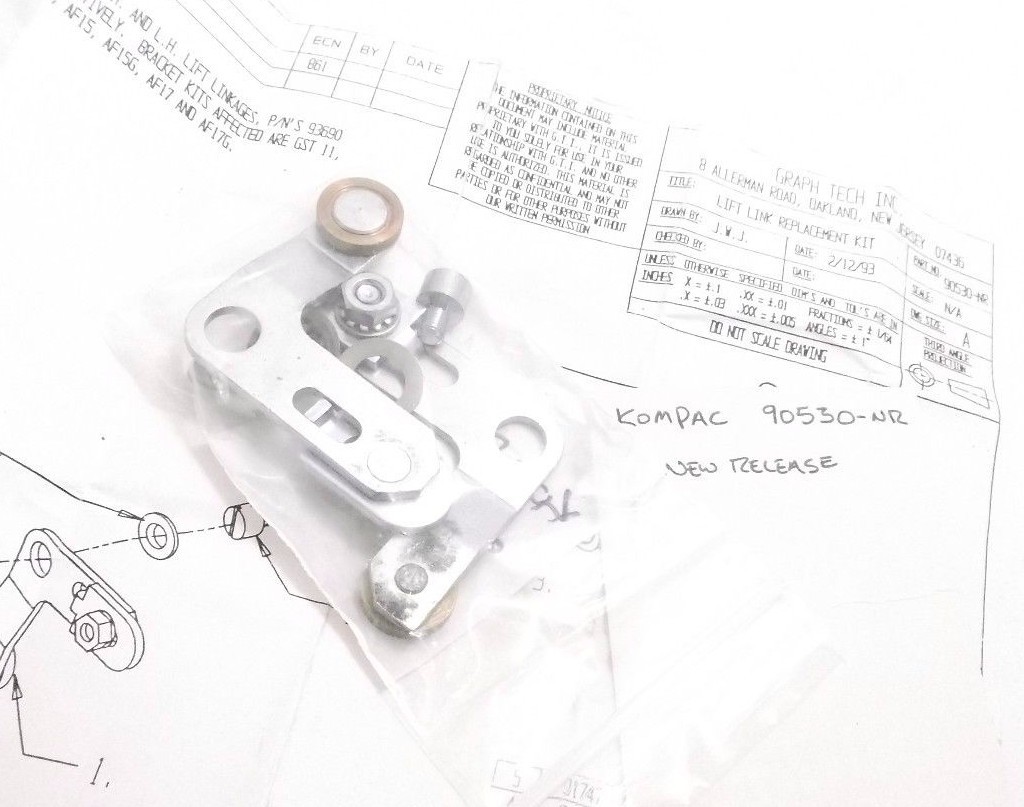 KOMPAC 90530-NR Lift Link Replacement Kit - Prepaid Shipping
