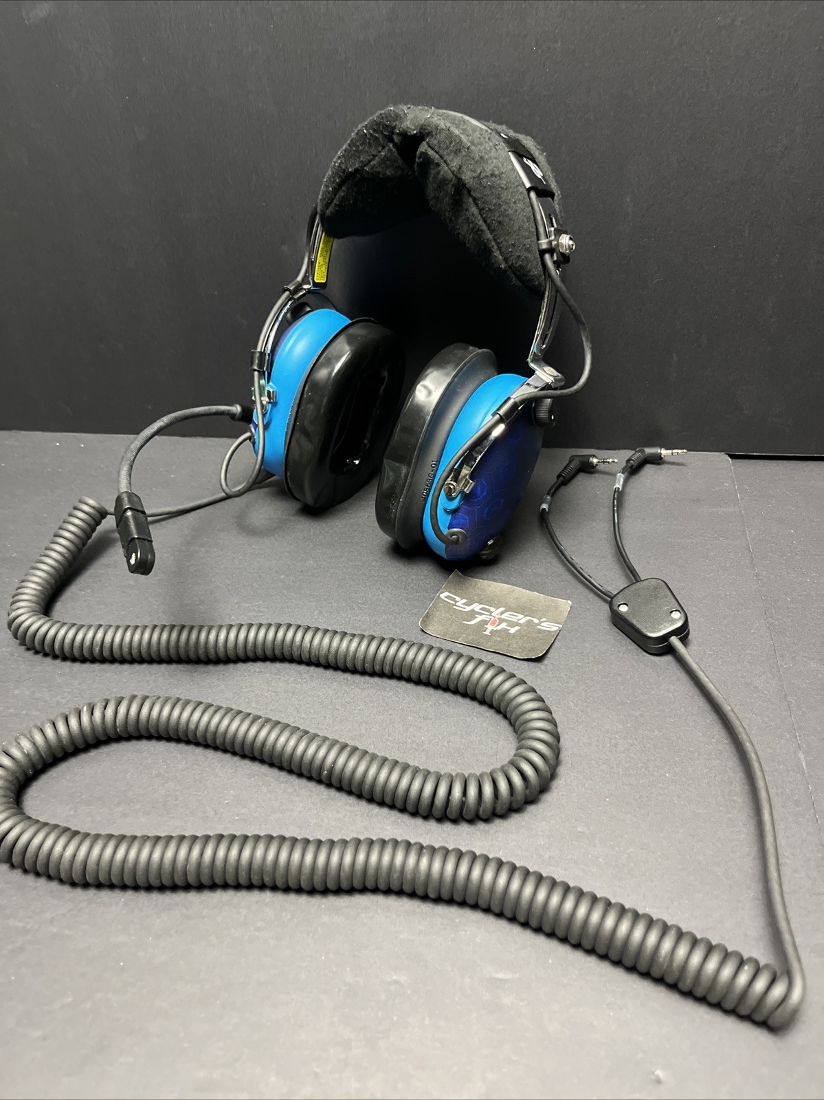 David Clark H-PC 40642G-01 Headset For Computers Tablets 3.5mm Jack Noise Cancel