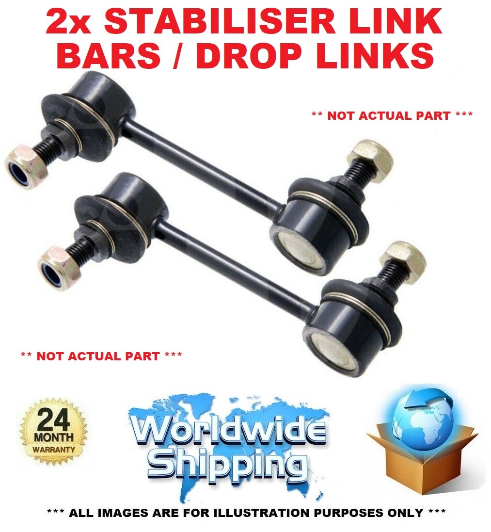 2x Front DROP LINK BAR for MERCEDES C-Class C280 4matic 2007-2014