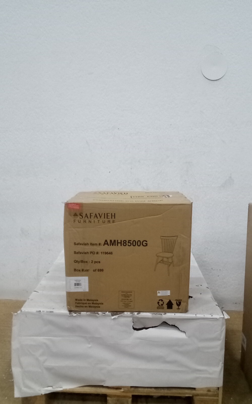 Safavieh PARKER SPINDEL SIDE CHAIR, Reduced Price 2172727682 AMH8500G