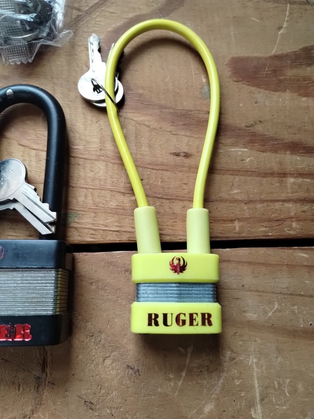 7 Gun Locks - Cable Locks- Rugger Master +
