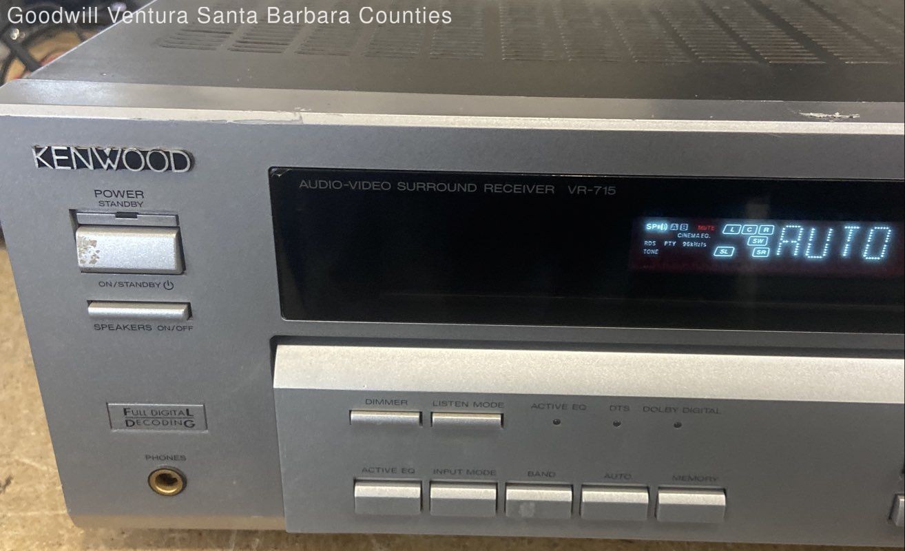 Kenwood VR-715 Audio-Video Surround Receiver