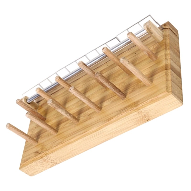 Fly Tying Station With 12 Removable Dowels And Line Management System