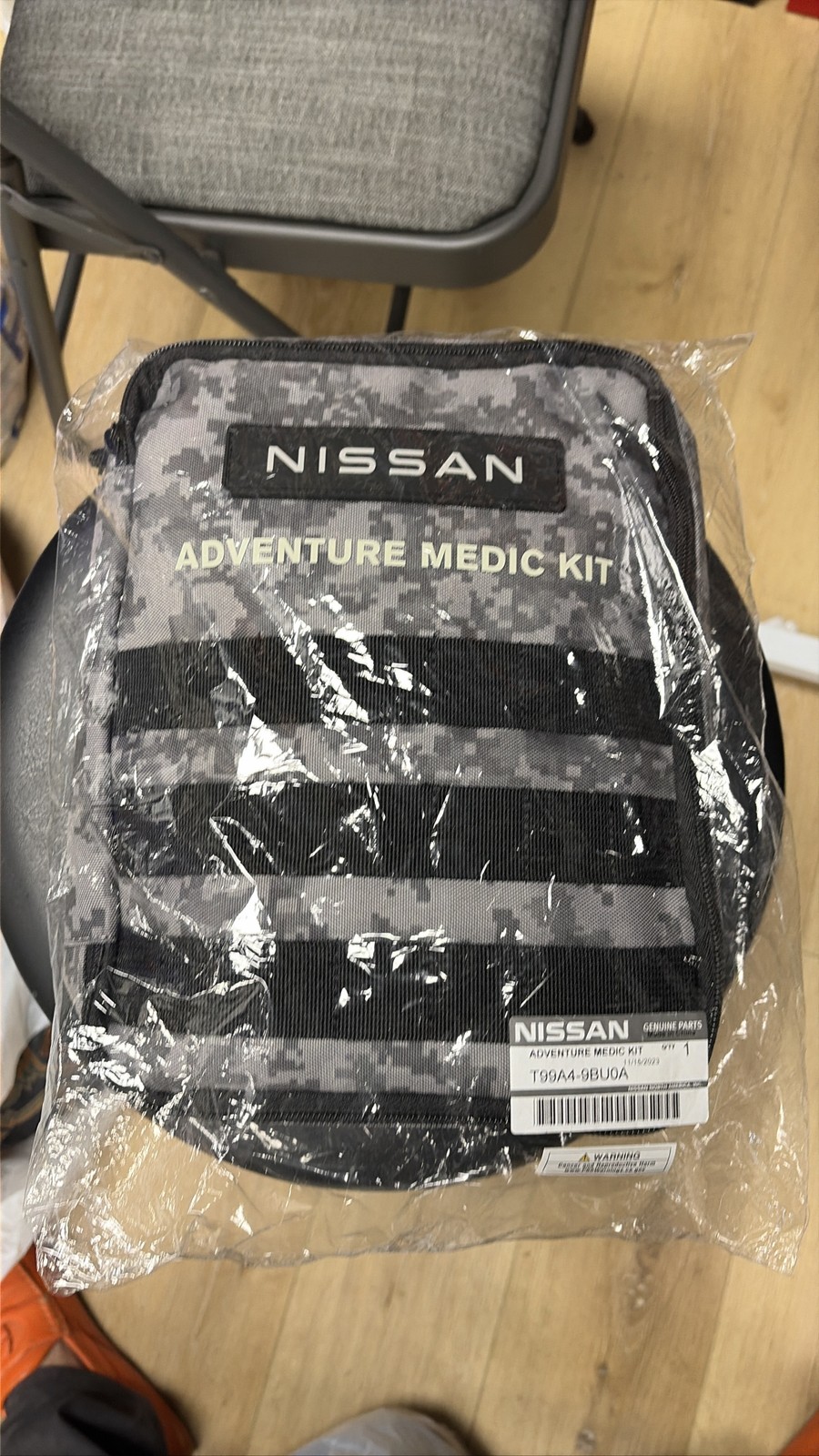 Nissan First Aid Adventure Medic Kit Camo Bag T99A4-9BU0A Nissan OEM NWT