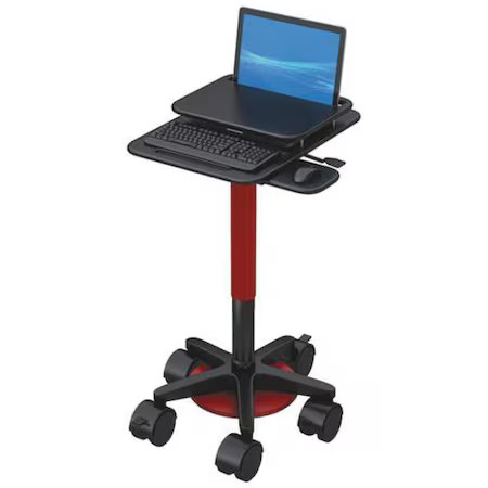 Afc Industries Pcls-Hd-2323-01 Laptop Cart, Black, 25" H X 24" W, 25 Lb.