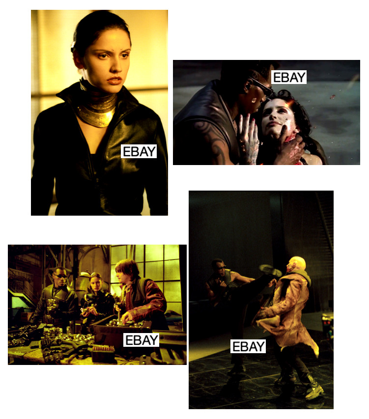 SALE: BLADE 2 2002 HORROR MOVIE PHOTOS #2 (4) G DEL TORO W SNIPES MARVEL COMICS