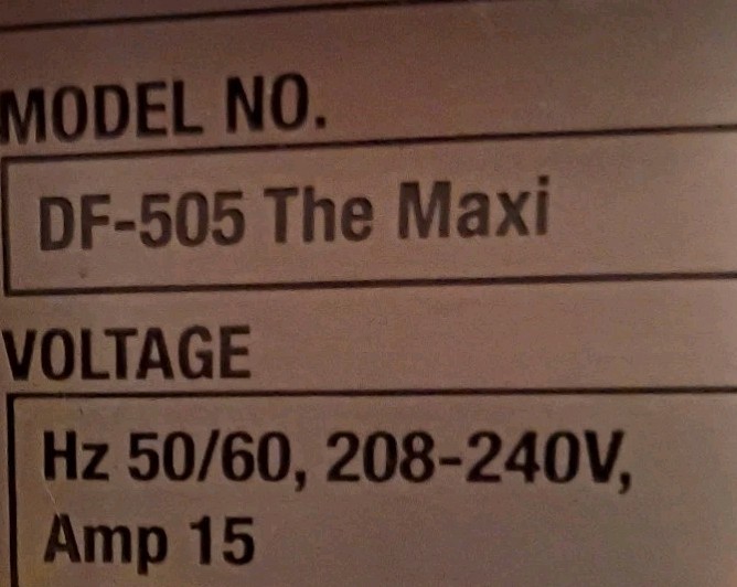 DentFix 505 The Maxi 220 Volt Dent Removal System Model # DF-505 Gr8 Condition