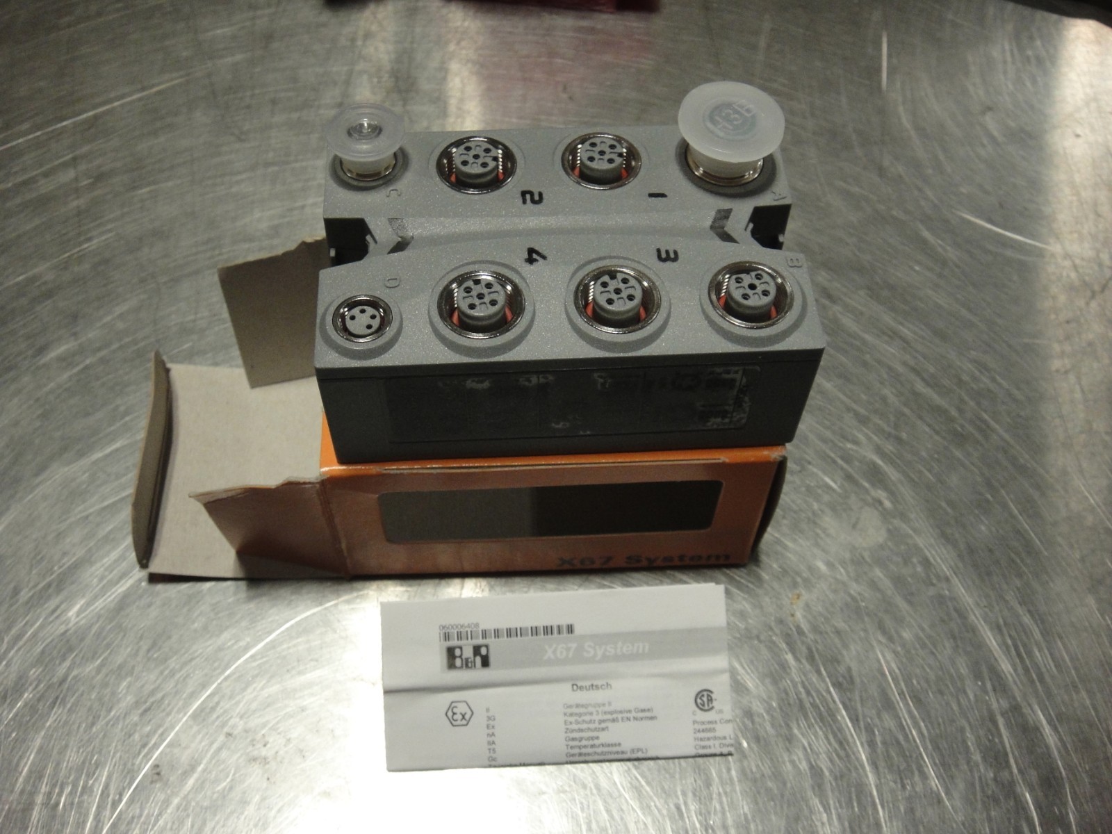 zz B&R X67SM2446-1 PLC Module open box new pictured