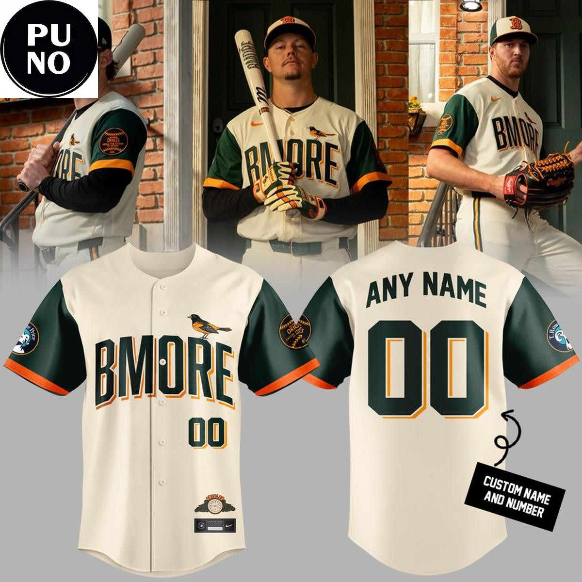 Custom Name - Orioles New Season 2026 Baseball Jersey - All Size