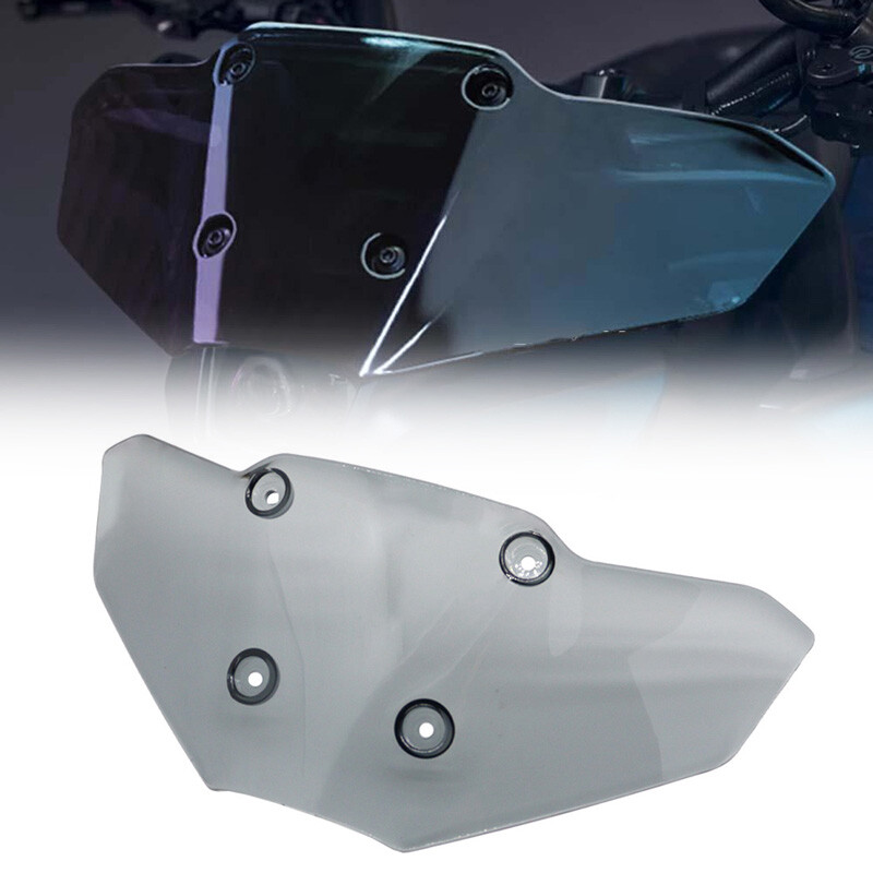 Windshield Windshield Wind Deflector Grey Fits Yamaha MT-09 SP 2024