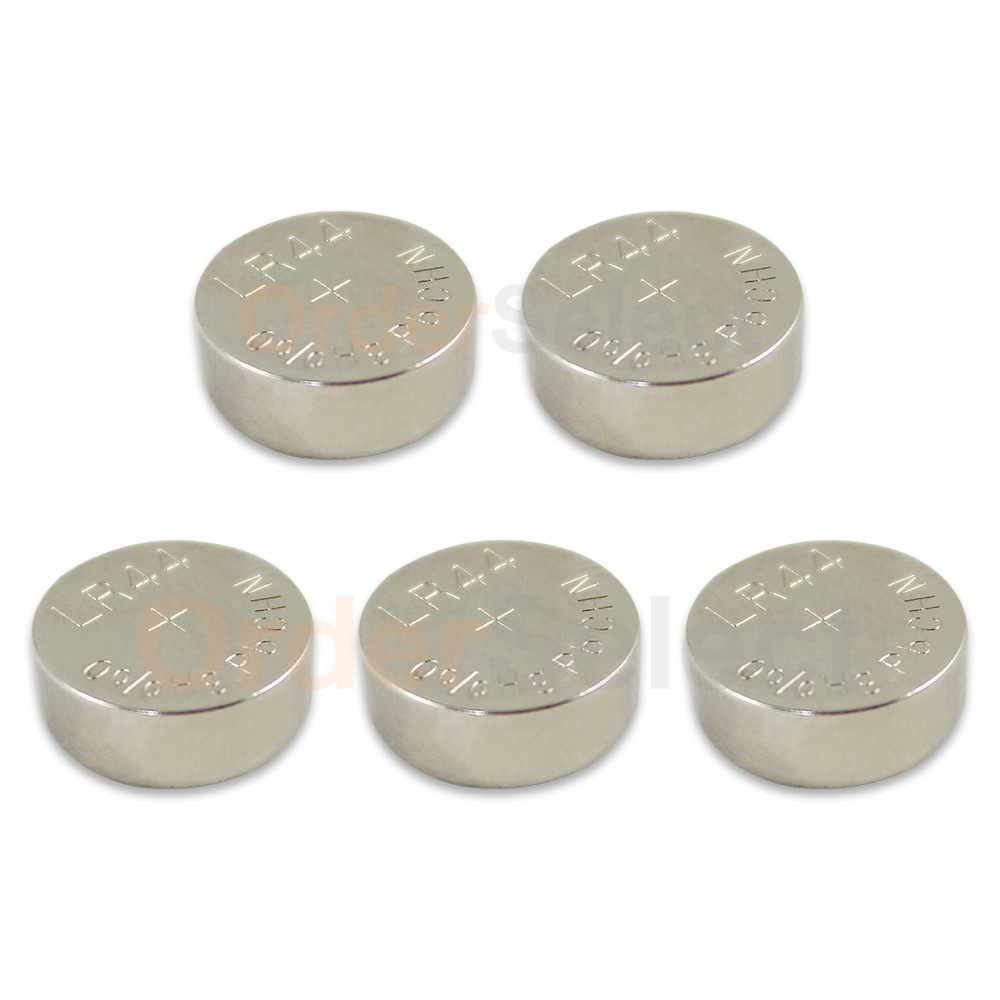 5 PCS NEW Battery Coin Cell Button Watch L1154 SR44 SR44W SR44SW V13GA US Seller