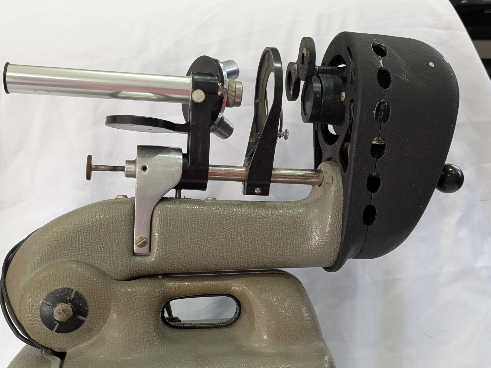 Vintage Bioscope Manufacturing Company Folding Microscope Model 60