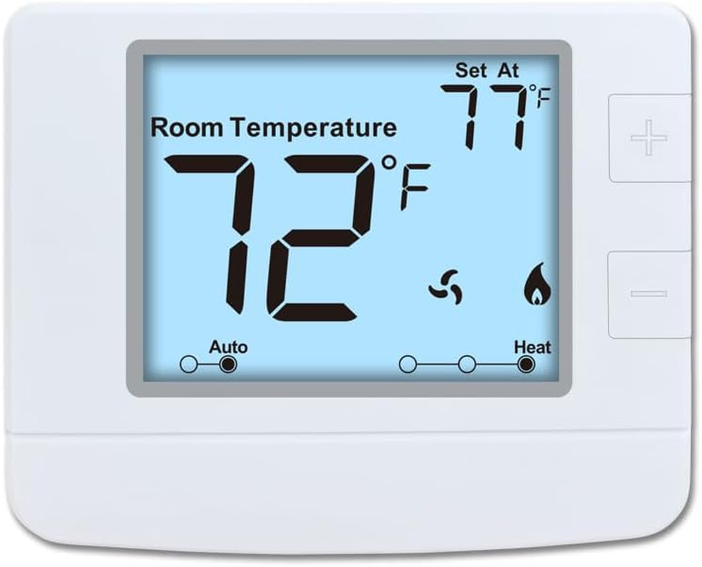 Non Programmable Thermostat for Home, Digital Energy-Saving Thermostat,Single-St