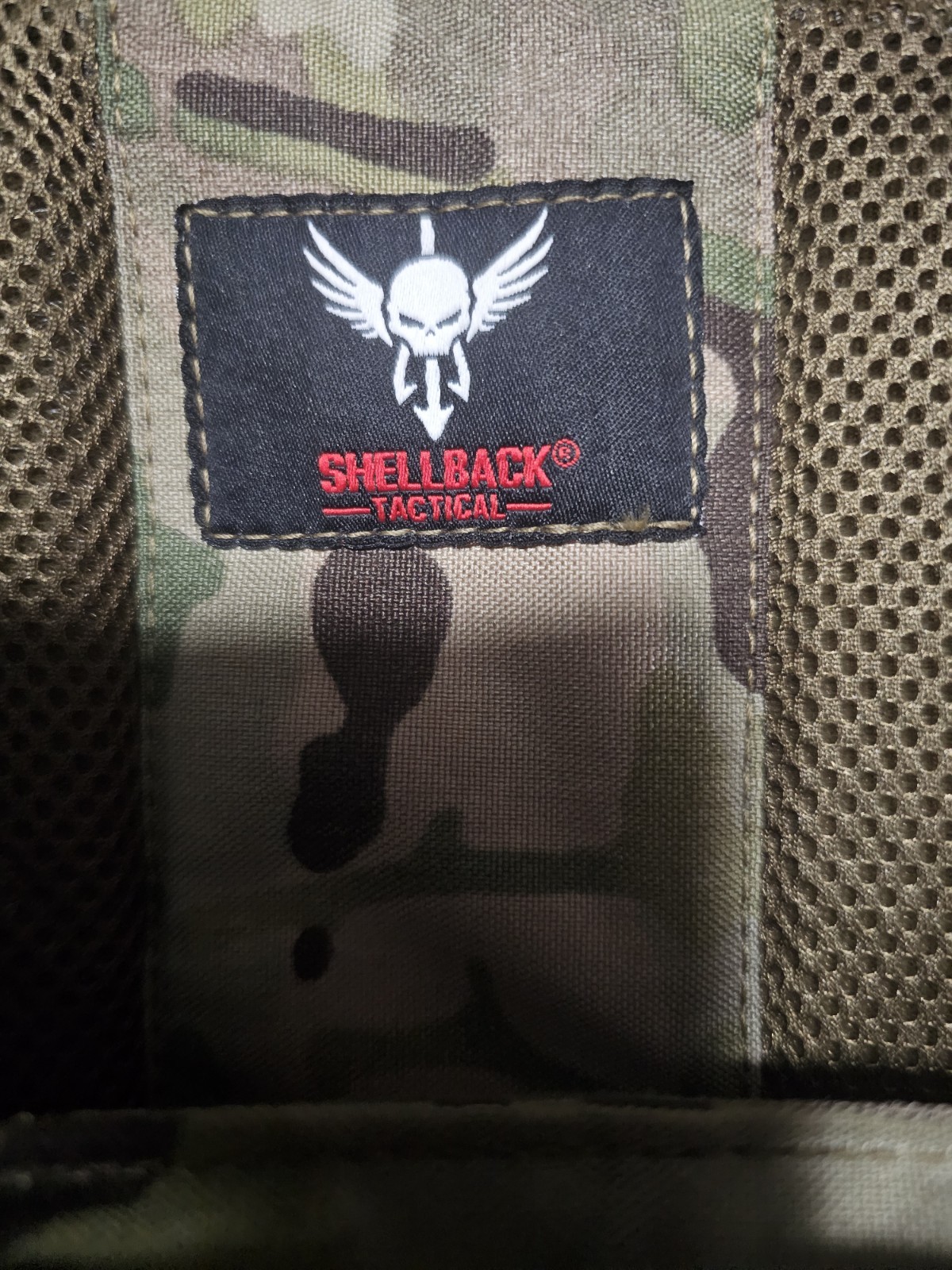 Shellback Tactical Banshee Plate Carrier Multicam Body Armor Vest Camo NO PLATES