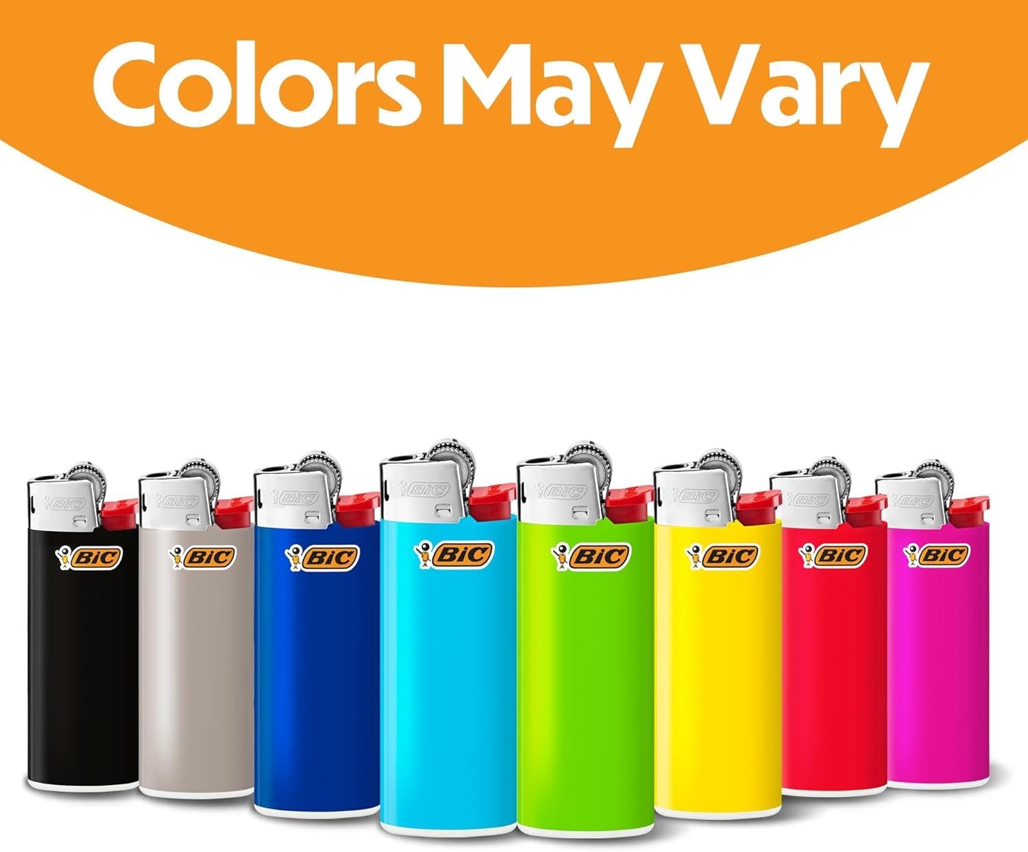 BIC Classic Mini Pocket Lighter, 50 Pack