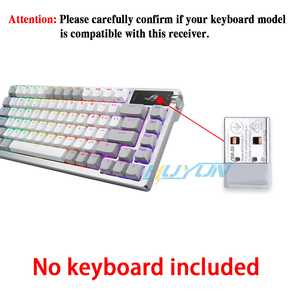 USB Receiver for ASUS ROG AZOTH Wireless Gaming Keyboard 2.4G Adapter