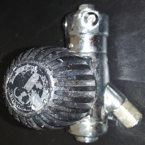 US Divers Aqualung Calypso regulator 1st stage late 1970's exc cond