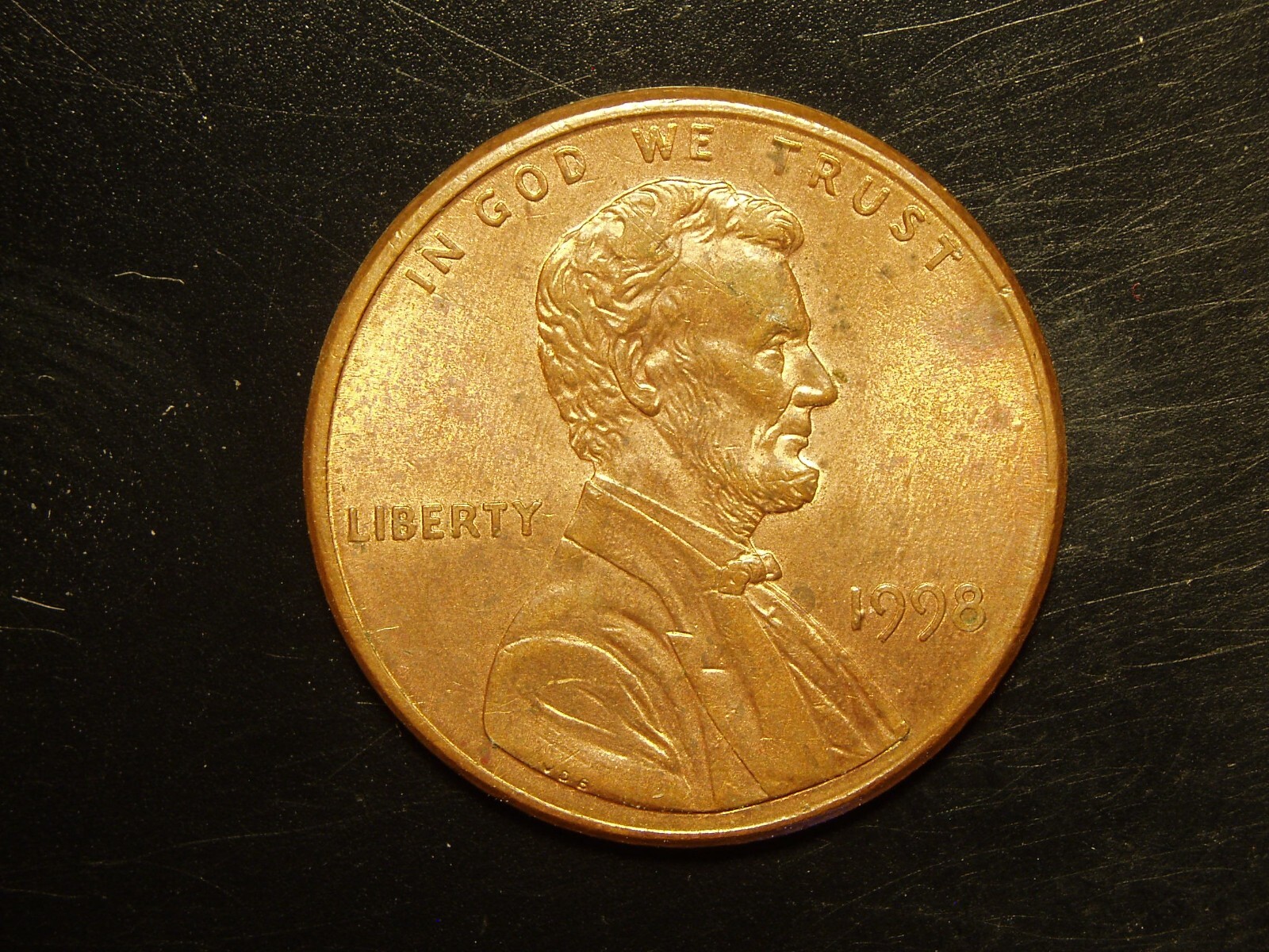 1998 AU LINCOLN MEMORIAL CENT #15