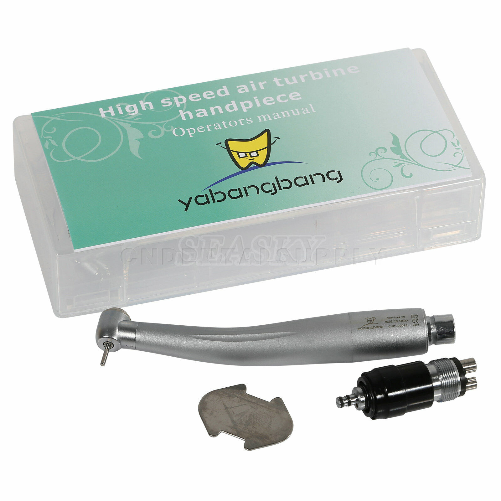 10 NSK Style Dental High Speed Handpiece Air Turbine Standard Coupler Swivel 4H