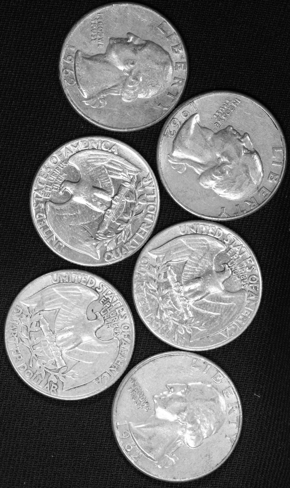 1962 Washington Quarter. Type B Reverse. No set complete without one.(Inv. G)
