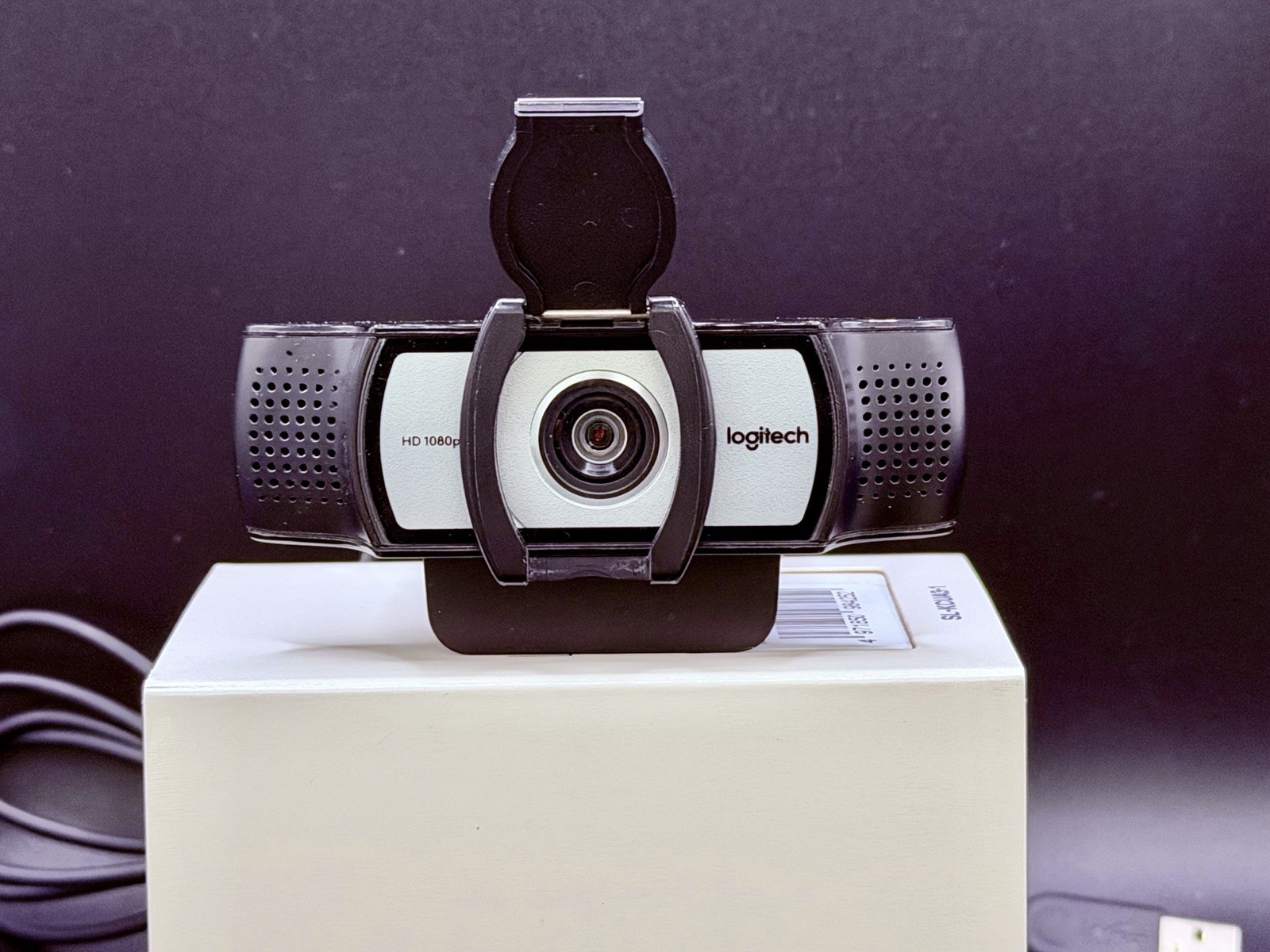 Logitech C930e HD 1080p Webcam USB Autofocus Built-In Mic Tested Working