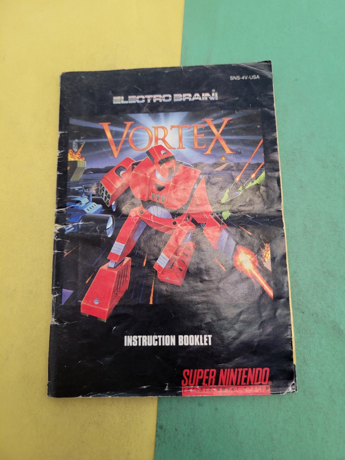Vortex Instruction Manual ONLY