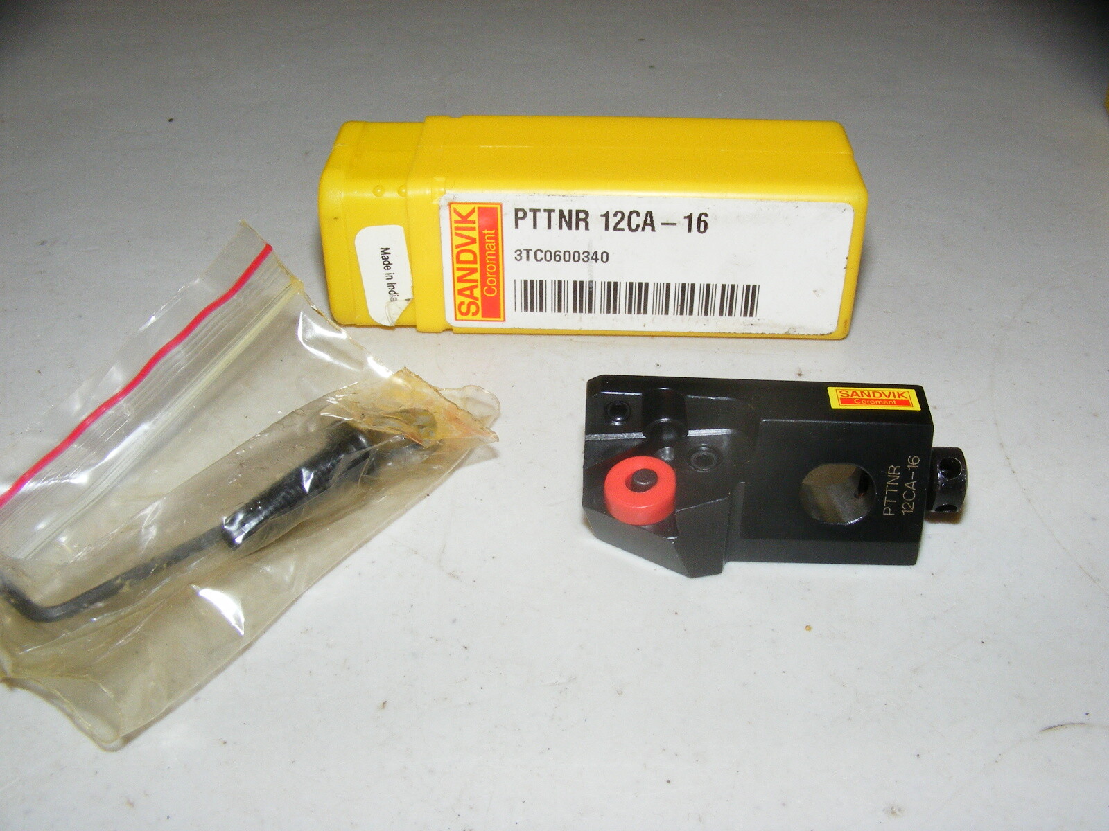 Sandvik PTTNR 12CA-16 Insert Cartridge Tool Holding NOS