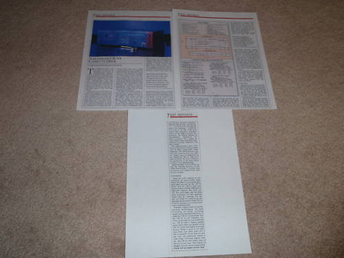 Nakamichi CR-5a Cassette Review, 3 pgs, 1986, Full test