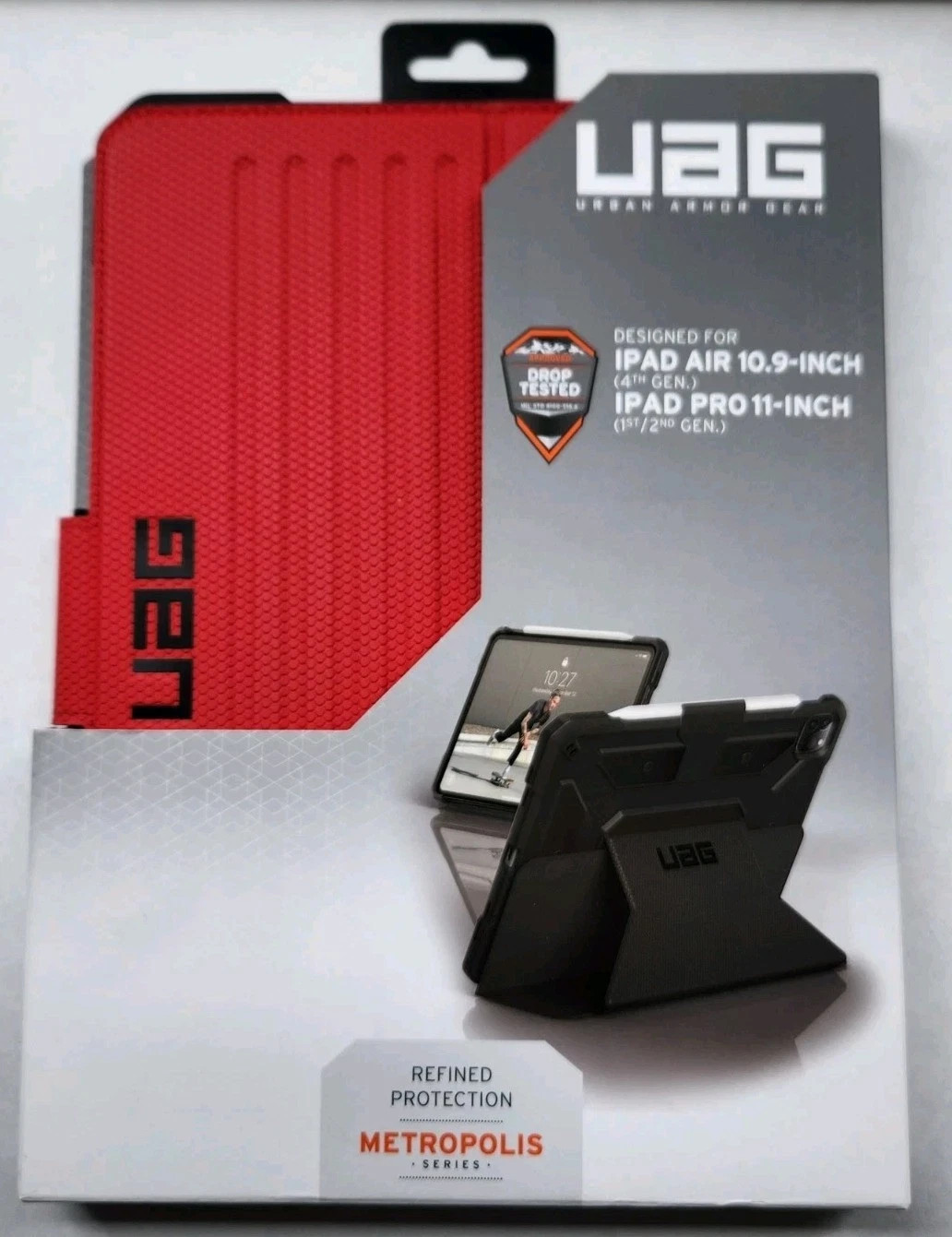 UAG Metropolis  Case for Apple iPad Air 4th Gen 10.9'' ipad Pro 11'' 1st & 2nd G