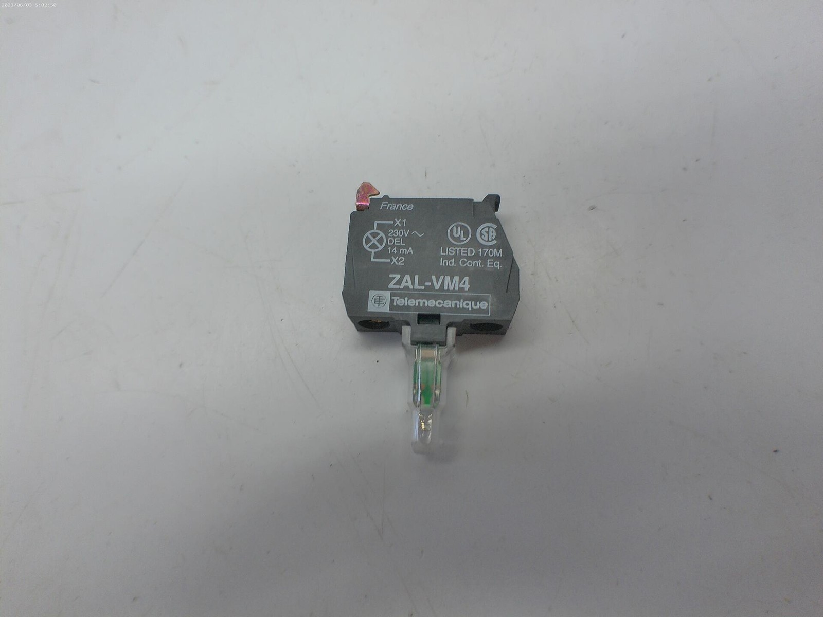 TELEMECANIQUE ZAL-VM4 LIGHT BLOCK NSNP