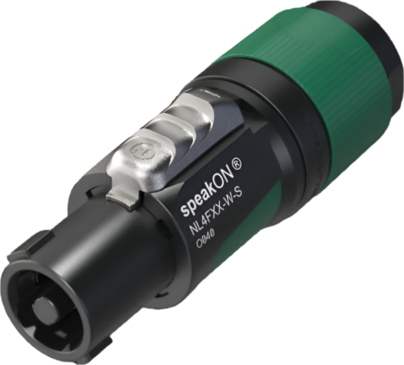 Genuine NEUTRIK NL4FXX-W-S 4-Pole SPEAKON Locking Cable Mount Connector