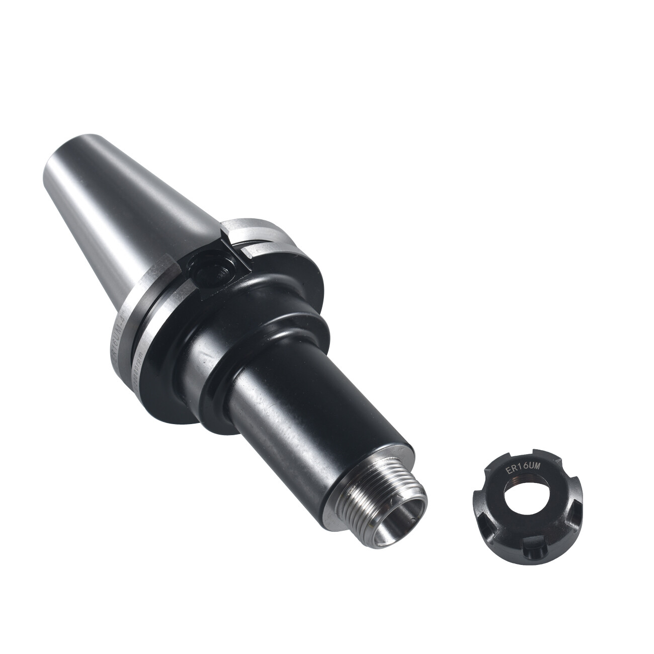 2pcs CAT40-ER16UM Collet Chuck 4" 100mm Length Tool Holder Set