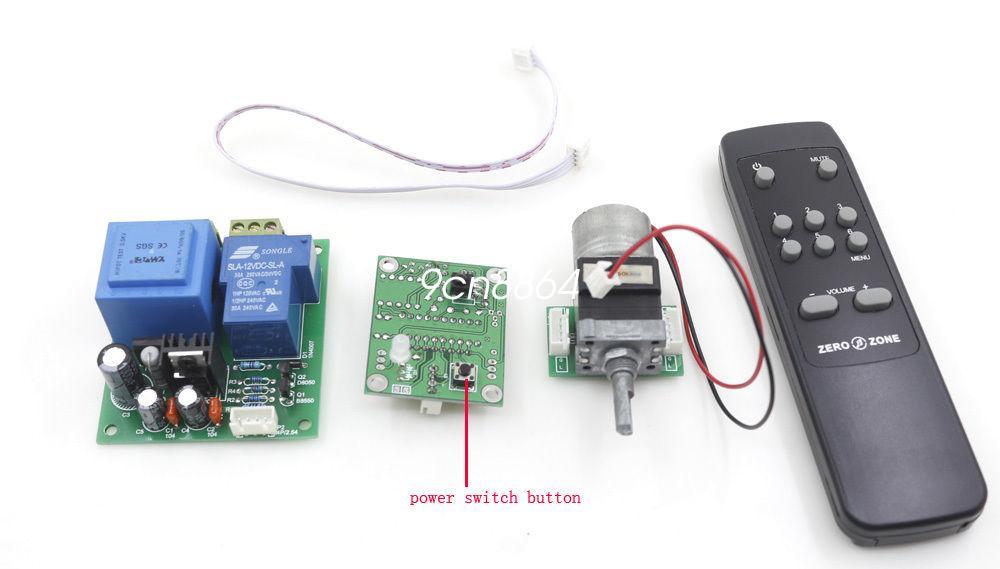 Remote ALPS Motor Volume Control Board Support Power ON/OFF Control