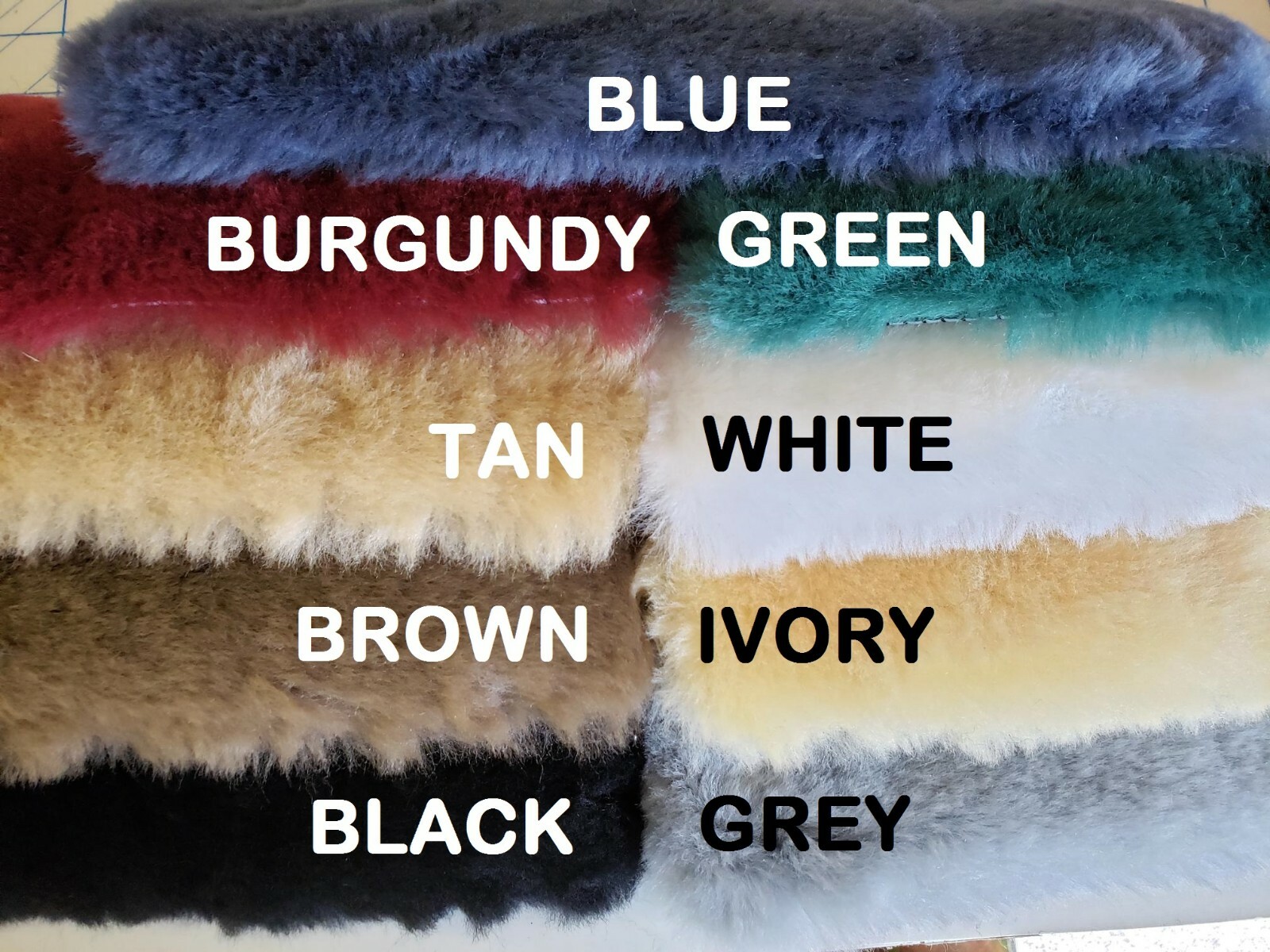 PAIR Australian Merino Sheepskin 10" Long ARMREST Pads for Office & Wheelchairs
